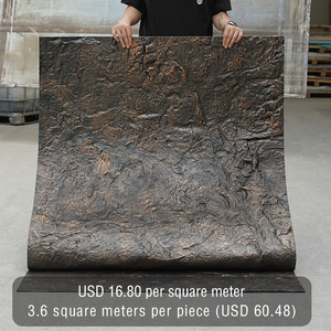 Pedra Flexível Painel Decorativo para Paredes Interiores e Exteriores – Lajes de Rocha Texturizada Travertino - Product Image 2