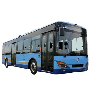 Spot popular bus, brand new luxury 33-seater pure electric bus, city bus cheap, good-looking, durable