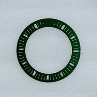 Cadran de montre lumineux vert de 31,8 mm pour mouvements automatiques NH38/NH70