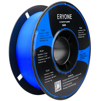 Filament d'imprimante 3D ERYONE bleu PLA + PLA Pro 330m 1.75mm haute qualité facile à imprimer garantie 1 an