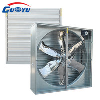 54 pouces 36 pouces 24 pouces Circulation Ventilation obturateur porte push pull ventilateur d'échappement pour serre volaille ferme bétail
