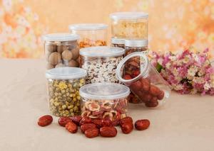 <span class=keywords><strong>Best</strong></span> Selling <span class=keywords><strong>PET</strong></span> Recipiente Plástico para Baby Food Gum Chewing Fácil Tampa Aberta Disponível 50ml 10ml Tamanhos para Açúcar Biscoito Snack - Product Image 2