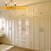 Armoire Modulaire Standard Préfabriquée en Gros, Hauteur 3m, Largeur Personnalisable, Stock Prêt, E0, OEM, ODM, Direct Usine