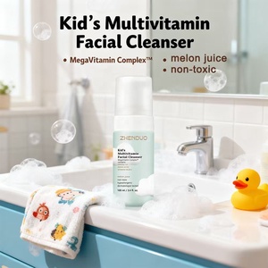 Limpiador <span class=keywords><strong>Facial</strong></span> Infantil 2026 Nuevo OEM de Marca Privada, Espuma Suave con Complejo MegaVitamínico, Probado por Dermatólogos, con Omega 3,6 y Aminoácidos - Product Image 3