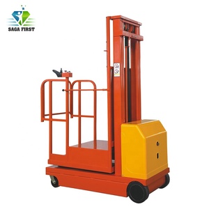 油圧オーダーマンリフティングオーダーピッカープラットフォームリフト電気 - Product Image 2