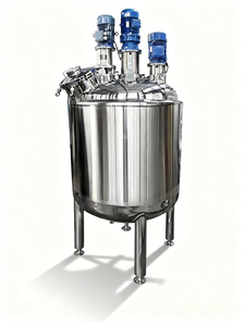 Machine d'émulsification à fréquence variable pour le contrôle du taux <span class=keywords><strong>de</strong></span> cisaillement du réservoir d'émulsification - Product Image 2