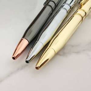 Bolígrafo <span class=keywords><strong>de</strong></span> acción <span class=keywords><strong>de</strong></span> perno <span class=keywords><strong>de</strong></span> latón macizo <span class=keywords><strong>de</strong></span> lujo, diseño <span class=keywords><strong>de</strong></span> Rifle <span class=keywords><strong>de</strong></span> alta resistencia con logotipo personalizado, barra <span class=keywords><strong>de</strong></span> Clip para Rifle en forma <span class=keywords><strong>de</strong></span> bala, barriles, Material <span class=keywords><strong>de</strong></span> Metal - Product Image 4
