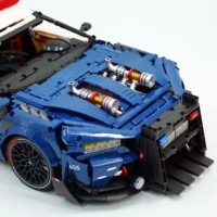 Guly 10655 Nouvelle Voiture Télécommandée MOC City, Modèle Technologique Créatif, Jouet Cadeau, 3975 Pièces de Blocs de Construction en ABS, Échelle 1:8