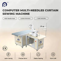 Machine à coudre multifonctionnelle intelligente à plusieurs aiguilles capable de réaliser divers travaux de couture de rideaux simultanément