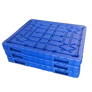 Pallet impilabili reversibili in plastica per soffiaggio a doppia faccia 1600x1400x150mm con prezzo del produttore - Product Image 5