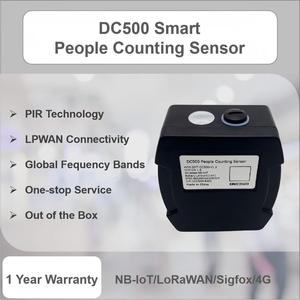 Smart DC500 PIR LoraWAN NB-IoT 4G IP Network 4m <strong>Detection</strong> Range ABS Material App <strong>Alarm</strong> People Counting <strong>Sensor</strong> &amp; Counter - Product Image 6