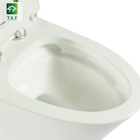 Ensemble de toilettes monobloc à chasse d'eau par vortex, toilettes en céramique à montage au sol, sanitaires, Foshan
