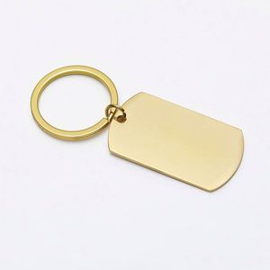 Factory Wholesale Custom Logo Blank Metal Round Laser Key Chain Stainless Steel Blank Engraving Keychain Keyring with logo - Product Image 3