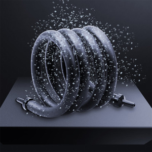 Aquário Self-Sinking Bubble Curtain Silent Nano Difusor Flexível Silicone Tubo Clog-Proof 0.1mm Microholes Fish Tank Oxigênio - Product Image 2