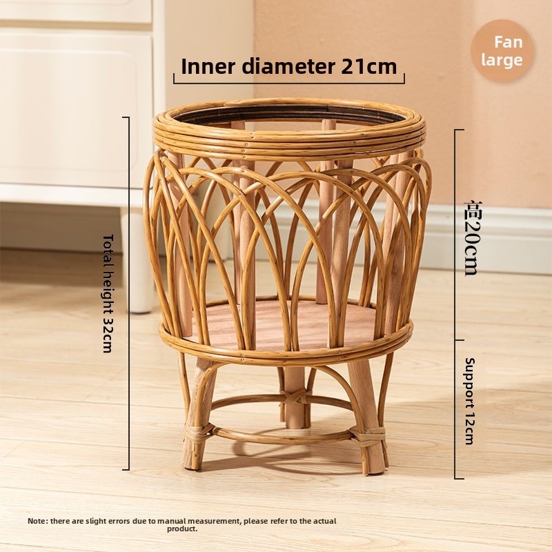Design en forme d'éventail kaki-L