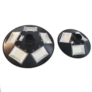 Lámpara de luz de calle Led COYOLED para Sensor inteligente de carretera UFO Lampione Solare Street Light IP65 luces de calle solares con Panel