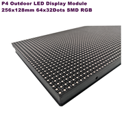 Module de matrice LED HD polychrome Panneaux d'affichage à LED RVB SMD 256 X128mm 64x32 pixels HUB75 Vidéo extérieure 3 ans DC5V