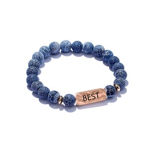 Pulsera <span class=keywords><strong>de</strong></span> Cuentas con Energía Positiva, Regalo Unisex <span class=keywords><strong>de</strong></span> Moda con Piedra Natural - Product Image 6