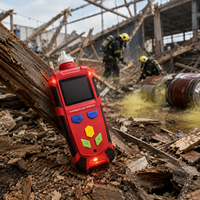 Détecteur de gaz VOC PID, analyseur portable, boîtier antidéflagrant, étanche à l'eau et à la poussière, trois modes d'alarme, aspiration par pompe