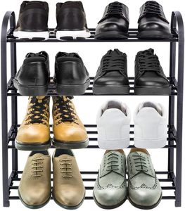 4 lớp nhiệm vụ nặng nề trong nhà/ngoài trời giá giày đa chức năng kệ giày thường vụ thiết kế với sắt/Nhựa Giày kệ - Product Image 3