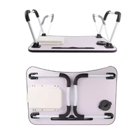 Table d'ordinateur portable en MDF portable bureau d'ordinateur pliable en bois sur le lit table d'ordinateur en bois sur le canapé ou le sol