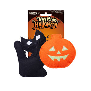 Halloween Custom Pet Plüschtiere Interaktives Spielzeug Cat Feather Teaser Toys - Product Image 4
