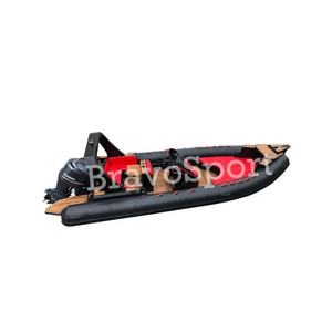 <span class=keywords><strong>Bateau</strong></span> pneumatique à coque rigide de 7,6 m, nouveau modèle rouge, best-seller, pour la pêche - Product Image 3