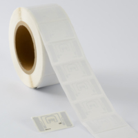 Prix de gros 54*34 U9 uhf rfid étiquette de patch de pneu gestion de la ligne de production étiquette RFID