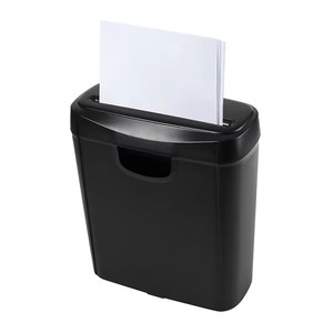 Déchiqueteuse électrique miniature S606, coupe croisée, papier, cartes, CD, capacité 11L, destructeur de documents de bureau - Product Image 2