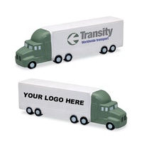 BSCI Anti Stress Camion Balle Anti-Stress Usine En Gros Logo Personnalisé PU Peluche Unisexe Cadeaux Promotionnels, enfants Jouet Non-toxique PU Mousse