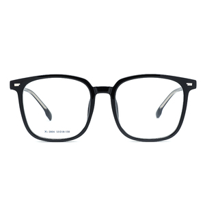 Visualmate biểu tượng tùy chỉnh kính Unisex Đen TR90 vuông khung quang rắn thời trang kính mắt cho tất cả các mặt - Product Image 5