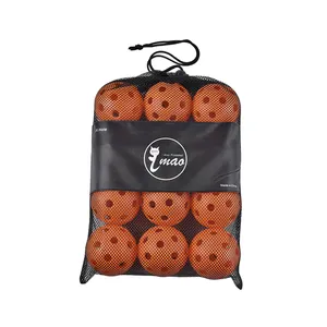 Venda quente Aceitar Desempenho Personalizado USAPA Pickleball Aprovado 26 Furos Indoor Pickle bolas