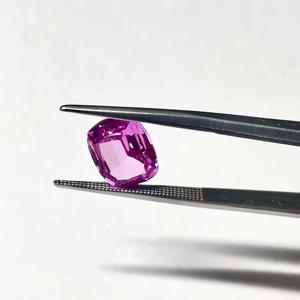 Zafiro Rosa Cultivado en Laboratorio, Forma de Cojín, Facetado, Piedras Preciosas Sueltas para Joyería, Proceso de Fusión de Llama, Corindón - Product Image 3