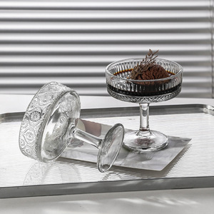 <span class=keywords><strong>Verre</strong></span> à pudding sur pied transparent, coupe à <span class=keywords><strong>milkshake</strong></span>, mousse, dessert, bol à glace <span class=keywords><strong>vintage</strong></span>, <span class=keywords><strong>verre</strong></span> à jus, gobelets, <span class=keywords><strong>verre</strong></span> à cocktail - Product Image 6