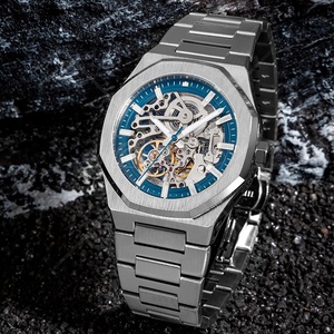Custom Luxury <strong>Mechanical</strong> <strong>Watch</strong> for Men <strong>Brand</strong> Your Own Logo Wristwatch - Product Image 4