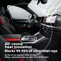 Film de teinte nano-céramique 2PLY 3M pour vitres de voiture, teinte amovible en plexiglas, fenêtres intelligentes holographiques, fenêtres thermiques nano-céramiques