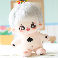 Attrayante grande poupée noire en peluche poupée en peluche poupées en peluche avec de longues jambes avec étiquette personnalisée