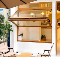 Portes pliantes verticales en alliage d'aluminium personnalisées avec finition grain de bois, insonorisées et isolantes thermiquement pour les salons de thé