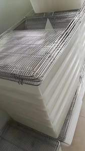 Gabbia R5 Grande da Laboratorio per Allevamento di Ratti in Acciaio Inox e PP per Roditori Ratti SD/Wistar da Laboratorio per Interni 545x395x200mm - Product Image 3