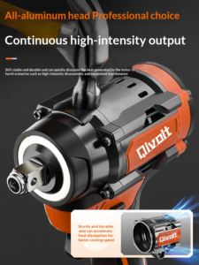 <span class=keywords><strong>Clé</strong></span> <span class=keywords><strong>à</strong></span> chocs <span class=keywords><strong>électrique</strong></span> sans fil Qivolt OEM 20V Max, avec lumière LED <span class=keywords><strong>à</strong></span> 360 degrés sans ombre, pour l'entretien domestique - Product Image 4