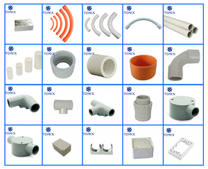 Chất lượng cao PVC electricalal phụ kiện đường ống giảm tốc - Product Image 2