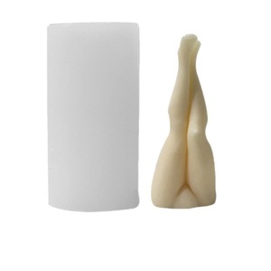Paquete 3D de moldes de figuras curvas para mujer <span class=keywords><strong>desnuda</strong></span>, encuadernación de cuerda, molde de resina para cuerpo de mujer Sexy, moldes de velas para piernas delgadas para yeso de arcilla - Product Image 5