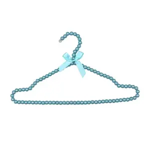 Crochets en plastique perlés avec nœud <span class=keywords><strong>pour</strong></span> vêtements et robe, cintres <span class=keywords><strong>pour</strong></span> enfants et adultes, organisateur de rangement - Product Image 6