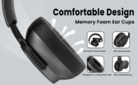 Écouteurs sans fil personnalisés avec batterie remplaçable, son stéréo à commande tactile, écouteurs légers et confortables pour le sport