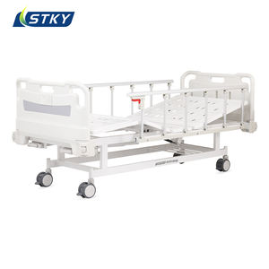 STKY Économique 2 Manivelles 2 Fonction Réglable Manuel Patient Soins Infirmiers Médicaux Lit D'hôpital - Product Image 3