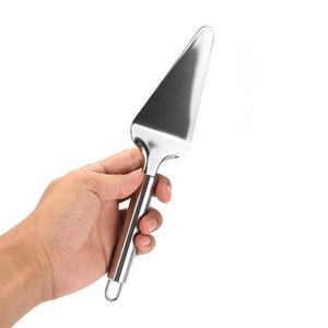 Accesorios <span class=keywords><strong>de</strong></span> cocina <span class=keywords><strong>de</strong></span> acero inoxidable barato al horno Turner Cake Pizza Pie Servidor Espátula con mango <span class=keywords><strong>de</strong></span> acero - Product Image 4