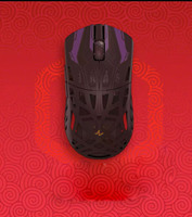 HE6 Ultra Mouse Serat Karbon Ringan 53g Tri-mode PAW3950 30000DPI 8Khz 700IPS Mouse Gaming Desain Berongga