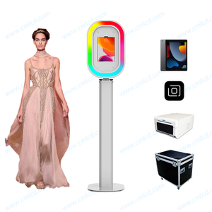 <span class=keywords><strong>Mejor</strong></span> <span class=keywords><strong>precio</strong></span> fotomatón selfie quiosco fiesta fotomatón máquina photobooth <span class=keywords><strong>iPad</strong></span> Air <span class=keywords><strong>Pro</strong></span> control remoto LED RGB Luz - Product Image 3