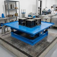 Table vibrante de laboratoire haute performance pour la mécanique des sols - Équipement professionnel avec minuterie 220V/380V et protection IP66