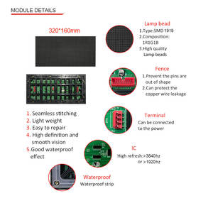 Pantalla Led HD a todo color para interiores, pantalla Led HD gratuita, pantalla LED de <span class=keywords><strong>película</strong></span> de vídeo, Panel 4 HD K, pantalla de pared de TV, tienda de construcción, Bar de bodas y hotel - Product Image 6